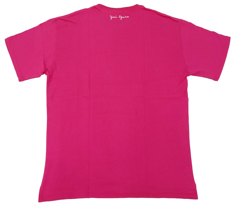 駿河屋 -<中古>小倉唯 Photo YUI Tシャツ ~Hot Pink ver.~ Lサイズ