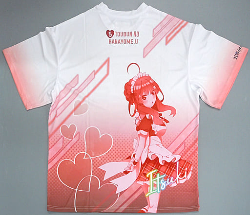 駿河屋 -<中古>中野五月 フルグラフィックTシャツ ホワイト XLサイズ