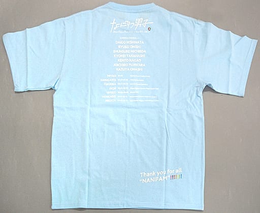 駿河屋 -<中古>なにわ男子 Tシャツ スカイブルー 「なにわ男子 First 駿河屋 -<中古>なにわ男子 Tシャツ スカイブルー 「なにわ男子 First