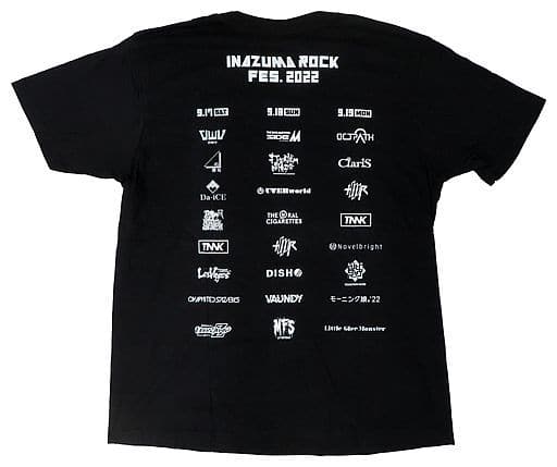 イナズマロックフェス 2022 Tシャツ - ミュージシャン イナズマロックフェス 2022 Tシャツ - ミュージシャン