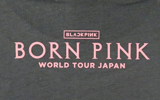 BLACKPINK    ロゴTシャツ　　GRAY  Mサイズ