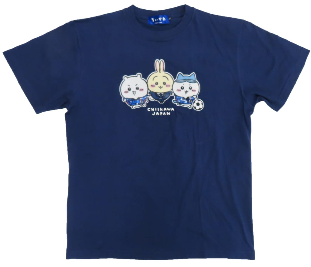 ＸＬ　ちいかわ　ちいかわのTシャツ(集合) サッカー日本代表ver. XLサイズ