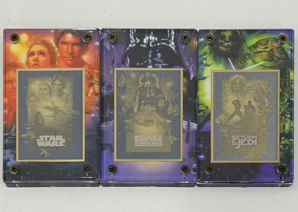 【1997個限定販売】STARWARS グッズ 24Kゴールド ポスターセット