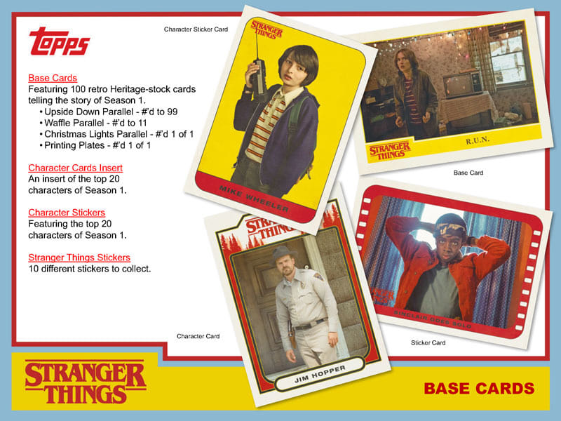 駿河屋 -<新品/中古>【BOX】2018 TOPPS STRANGER THINGS 海外ドラマ