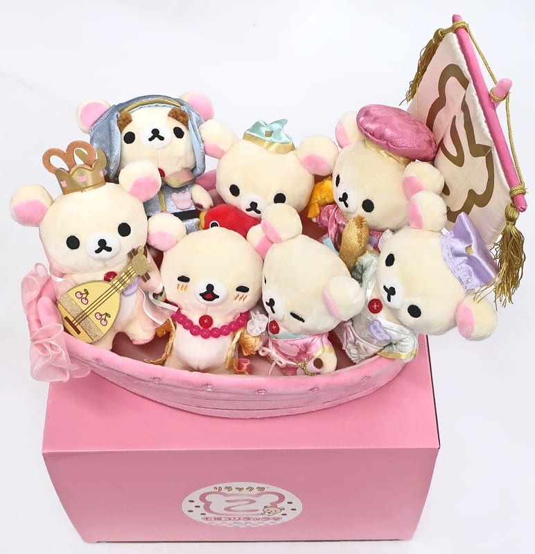 駿河屋 -<中古>[箱付き・美品] 七福コリラックマ ぬいぐるみ