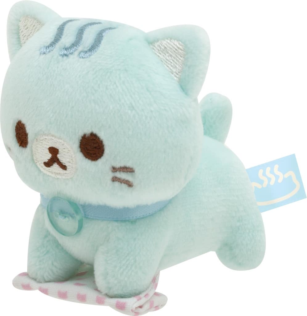 駿河屋 -<新品/中古>みずにゃ てのりぬいぐるみ ねこねこの湯テーマ