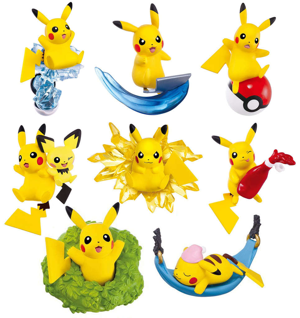全8種セット 「ポケットモンスター とびだす!ピカチュウマグネット」 全8種セット 「ポケットモンスター とびだす!ピカチュウマグネット」