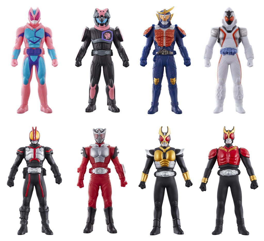 バンダイ ソフビヒーロー仮面ライダー 登場!仮面ライダーアクセル編 9 バンダイ ソフビヒーロー仮面ライダー 登場!仮面ライダーアクセル編 9