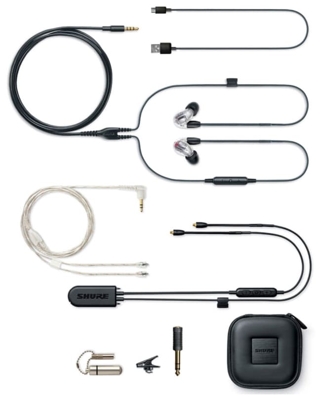 駿河屋 -<中古>SHURE ワイヤレスイヤホン BT2シリーズ (クリスタル