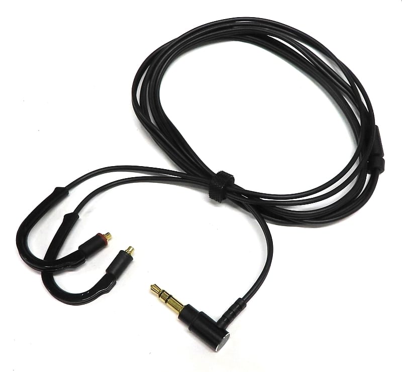 駿河屋 -<中古>final MMCX ブラックケーブル 3.5mmL 型プラグ[C112