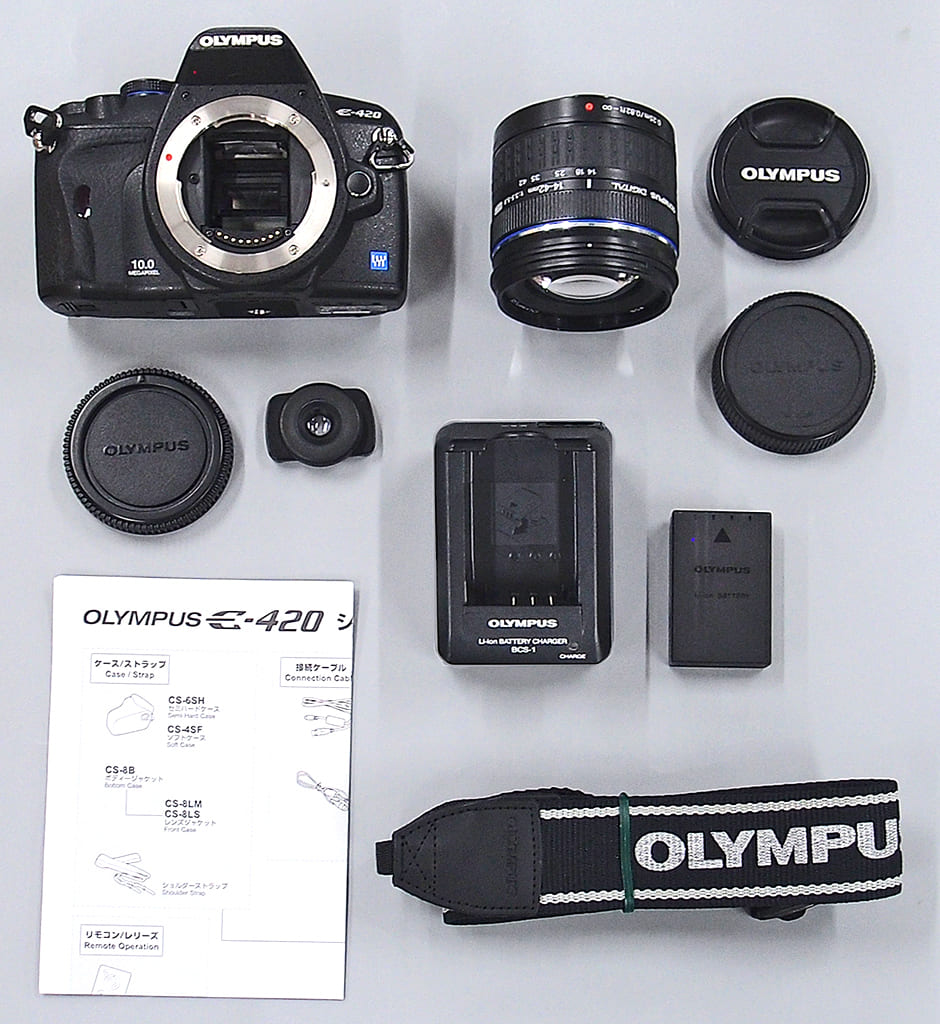 OLYMPUS デジタル一眼レフカメラ E-420 レンズキット E-420KIT