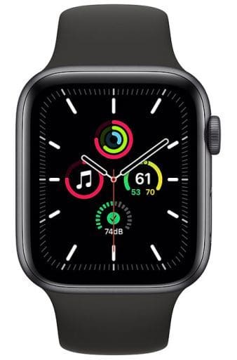 Apple Watch SE GPSモデル 44mm MYDT2J ブラック