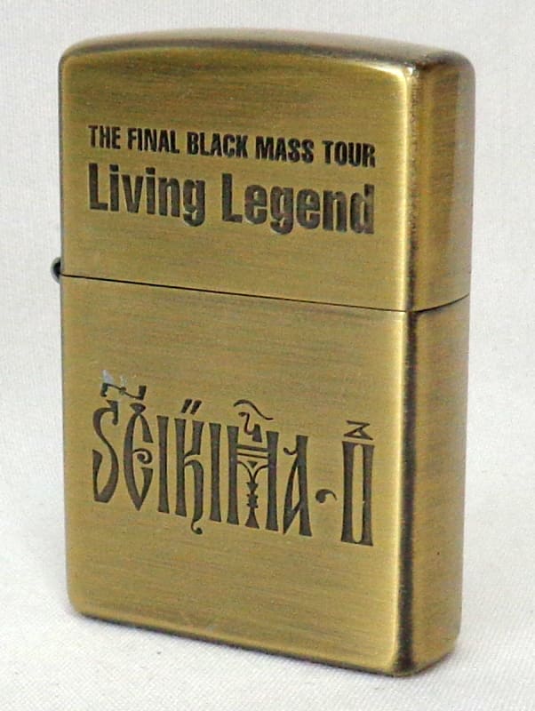 聖飢魔II ZIPPOライター 「THE FINAL BLACK MASS TOUR Living Legend」 聖飢魔II ZIPPOライター 「THE FINAL BLACK MASS TOUR Living Legend」