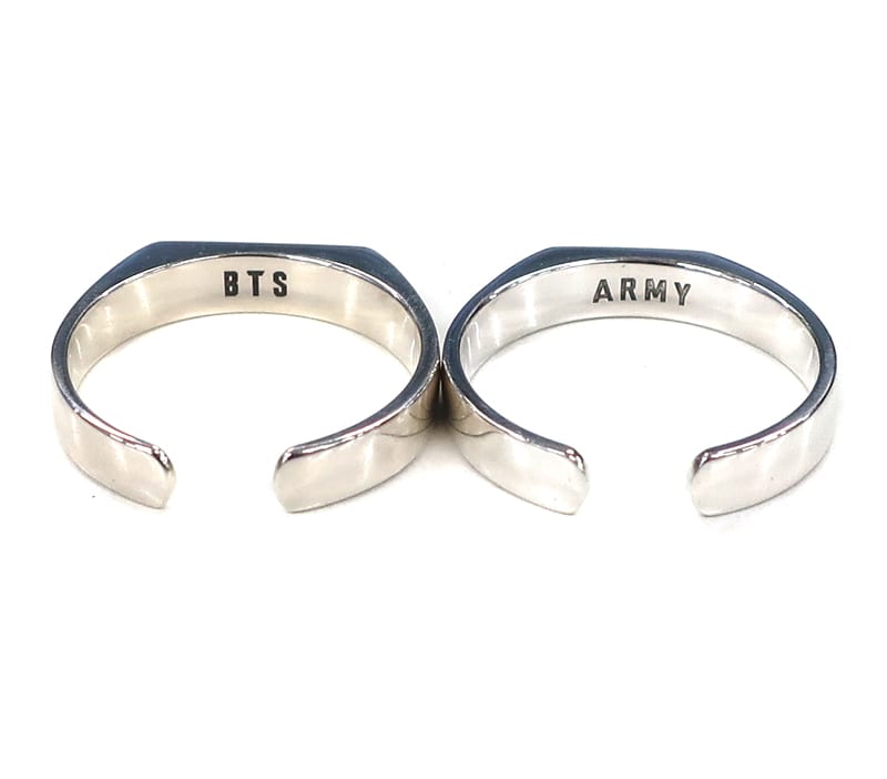 駿河屋 -<中古>[単品] BTS(防弾少年団) リング(2本セット) 「BTS WORLD