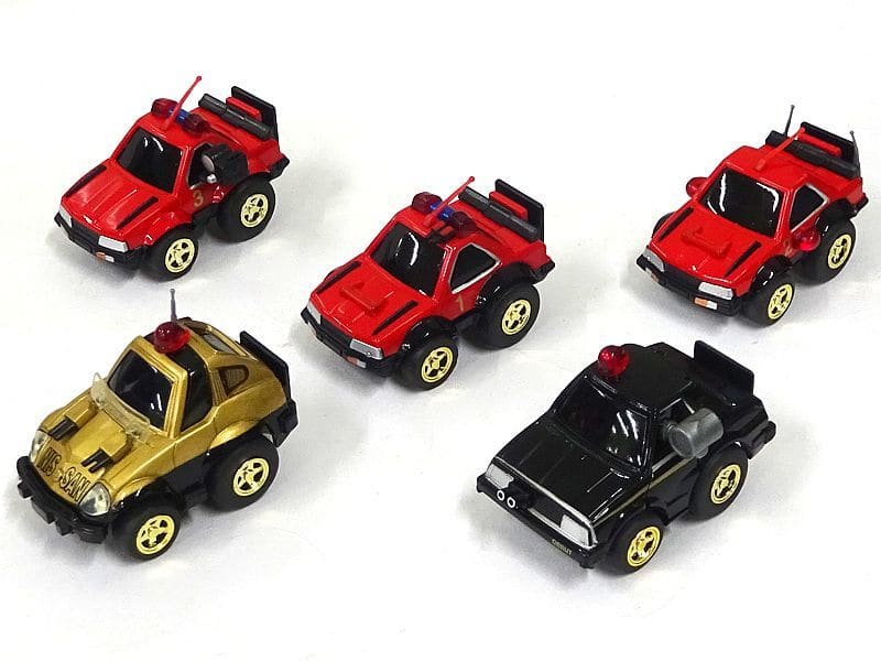 送料無料/新品】 チョロQ 西部警察 5台セット 未開封品 ミニカー