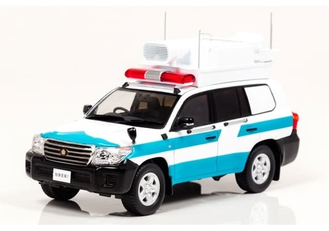 RAIS 1/43 TOYOTA LAND CRUISER (URJ202) VIP GUARD POLICE CAR 2010 完成品 