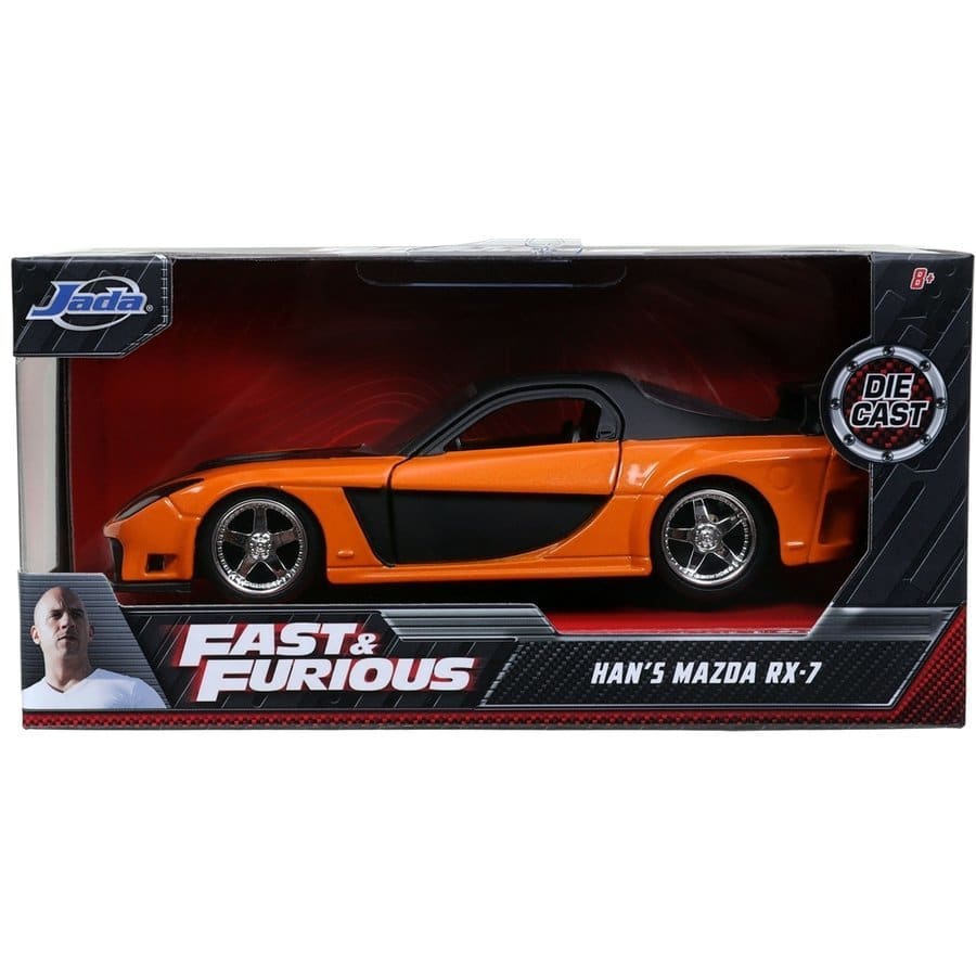 経典 ミニカー ワイルドスピードミニカー 1 32 JadaTOYS ハンのRX7