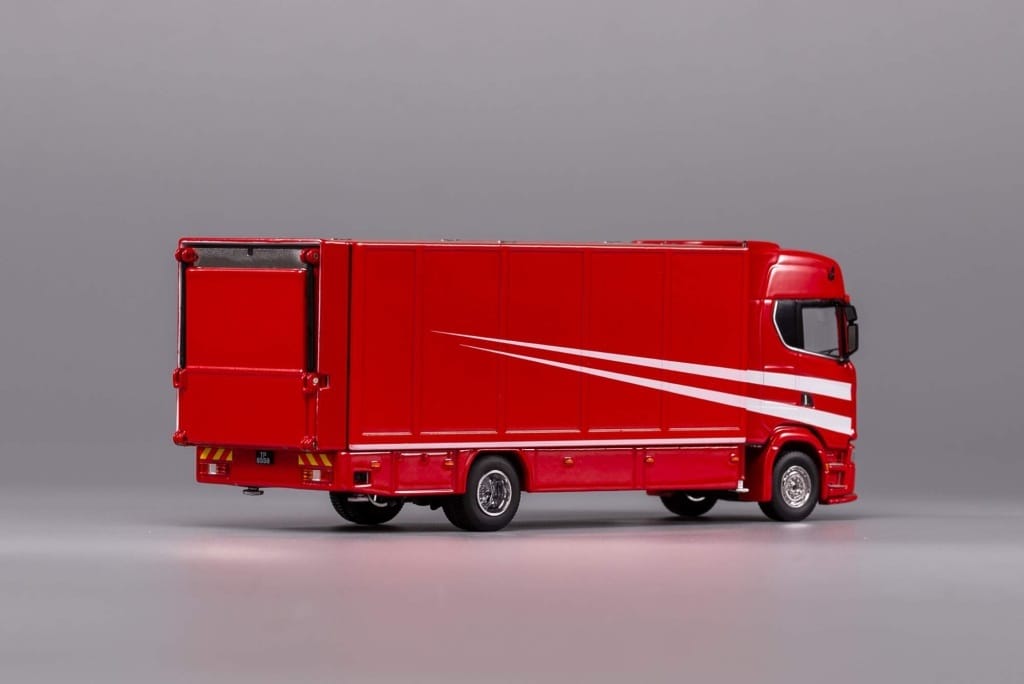 駿河屋 -<新品/中古>1/64 スカニア S 730 - LHD(レッド) [KS-017-63