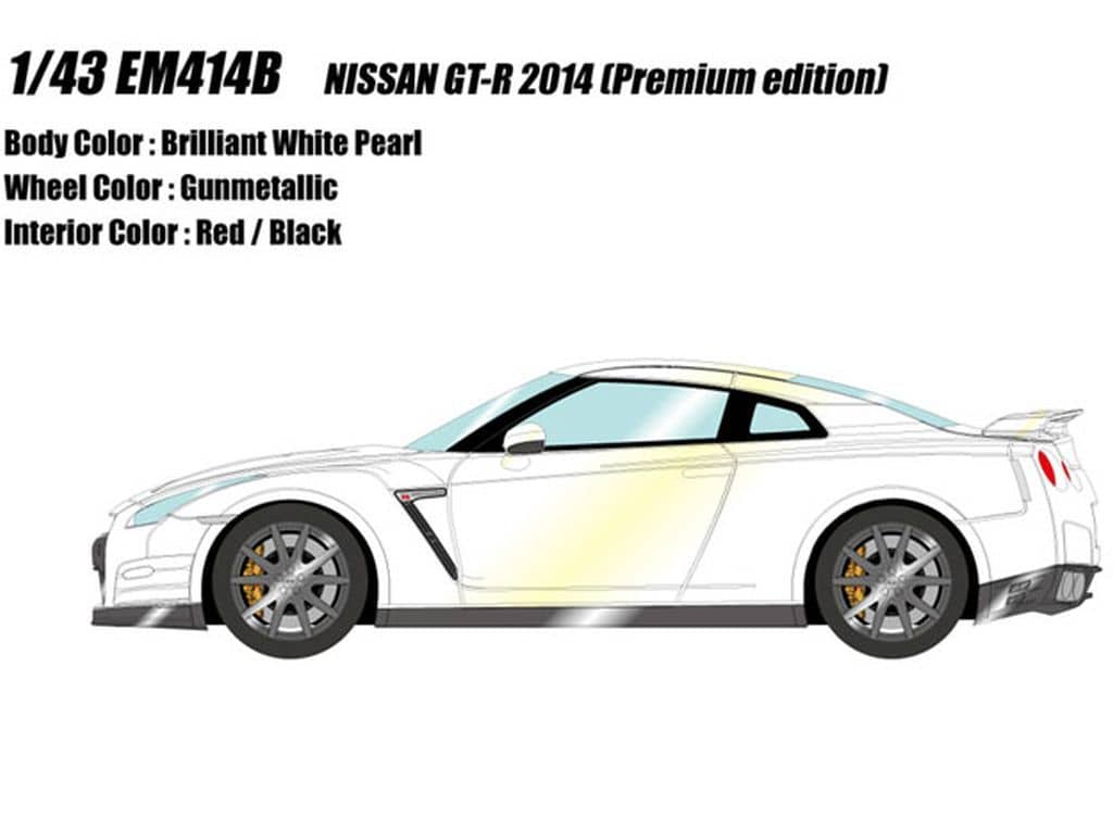 駿河屋 -<新品/中古>1/43 NISSAN GT-R 2014 Premium edition