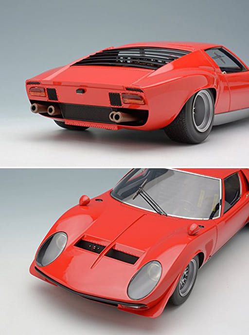 ジャンク品 JOTA 1/18 ランボルギーニ 1969 イタリアンレッド 定番の