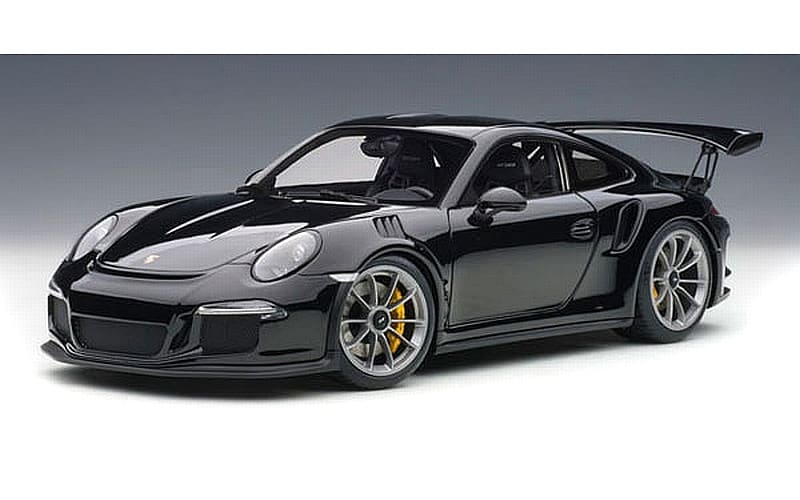 駿河屋 -<新品/中古>1/18 PORSCHE 911(991) GT3 RS(ブラック) [78164