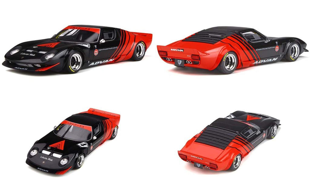 駿河屋 -<新品/中古>1/18 LB☆WORKS Miura Asia Exclusive(ブラック