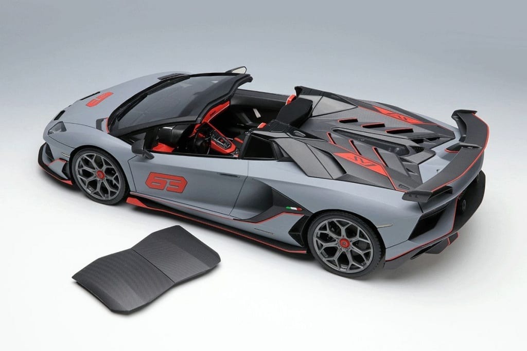 駿河屋 -<新品/中古>1/18 Lamborghini Aventador SVJ 63 Roadster 2019