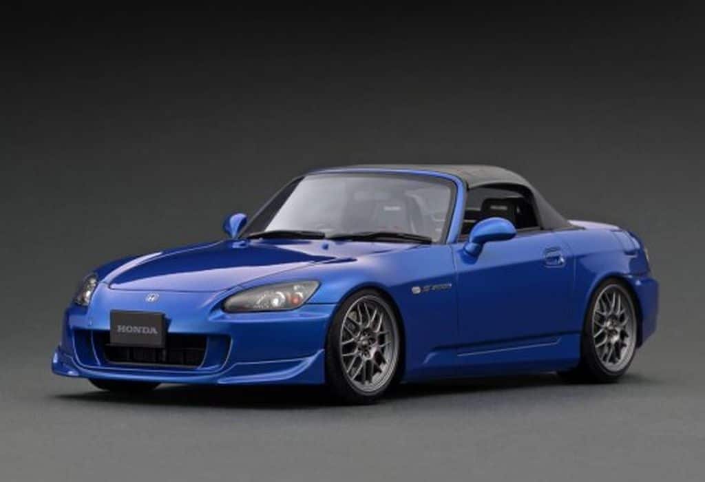 駿河屋 -<新品/中古>1/18 Honda S2000 AP2(ブルーメタリック) [IG2586