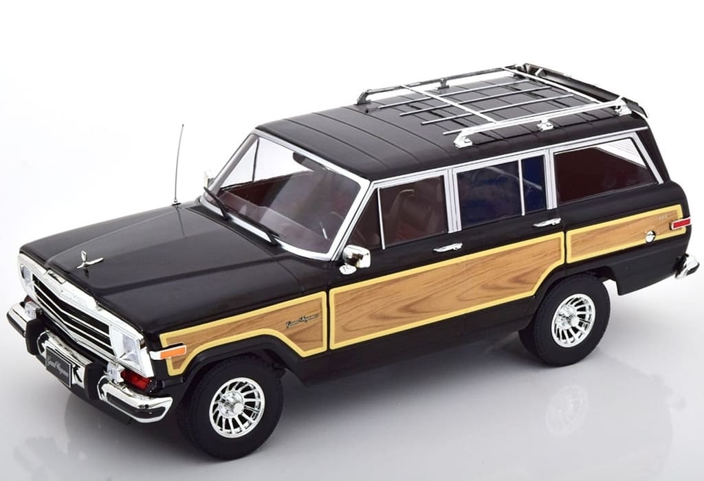 駿河屋 -<新品/中古>1/18 Jeep Grand Wagoneer 1989(ブラック
