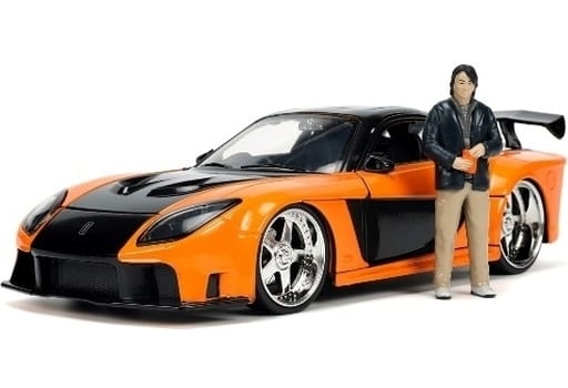 TM ワイスピ　RX-7 GT-R フィギュア付き　1/64 ミニカー