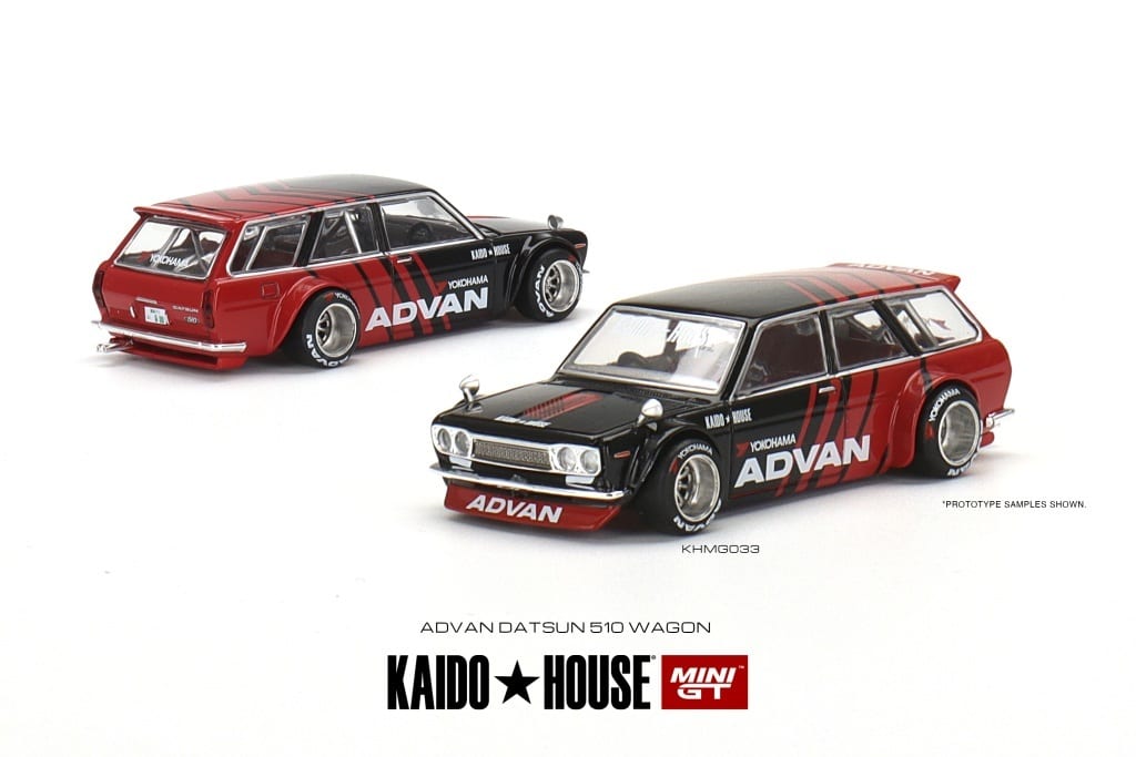 駿河屋 -<新品/中古>1/64 ダットサン KAIDO 510 ワゴン ADVAN 右