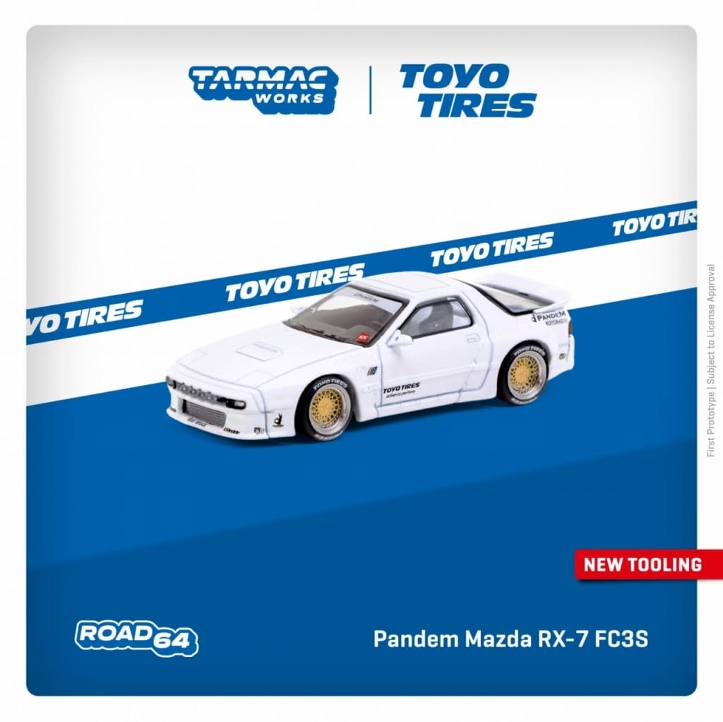 駿河屋 -<新品/中古>1/64 Pandem Mazda RX-7 FC3S(ホワイト) [T64R-066