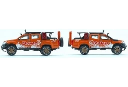 ミニカー 1/18 いすゞ D-MAX ピックアップトラック 2023 オレンジ