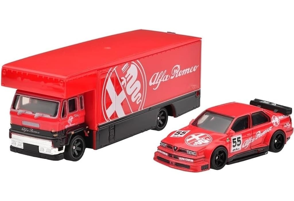 駿河屋 -<新品/中古>1/64 積載車両:アルファロメオ 155 V6 Ti