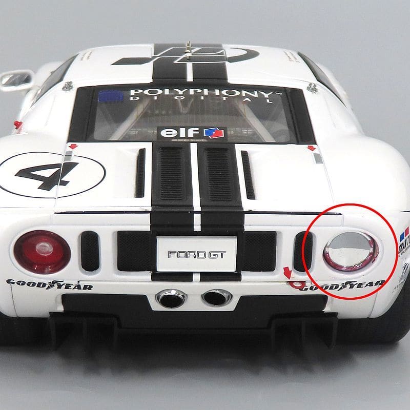 駿河屋 -<中古>[破損品/箱欠品] 1/18 Ford GT LM Race Car Spec II