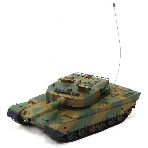 駿河屋 -<中古>1/24 陸上自衛隊 90式戦車(ブラウン×カーキ) 「RCバトル