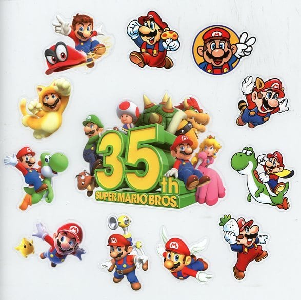 集合(SUPER MARIO BROS. 35th) ステッカーセット 「スーパーマリオブラザーズ35周年」 Nintendo TOKYOグッズ 集合(SUPER MARIO BROS. 35th) ステッカーセット 「スーパーマリオブラザーズ35周年」 Nintendo TOKYOグッズ
