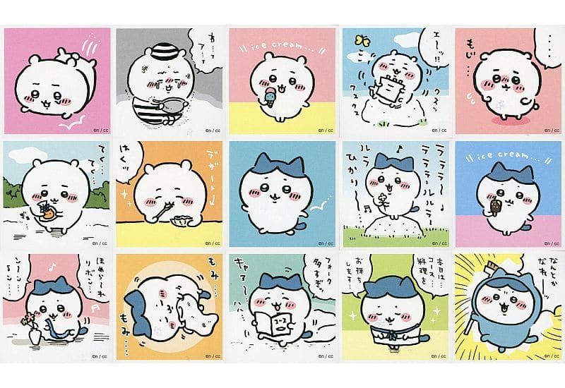 専門店の安心の1ヶ月保証付 ちいかわ シールコレクション キラキラ
