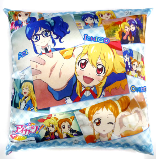 駿河屋 -<中古>星宮いちご&霧矢あおい&有栖川おとめ クッション