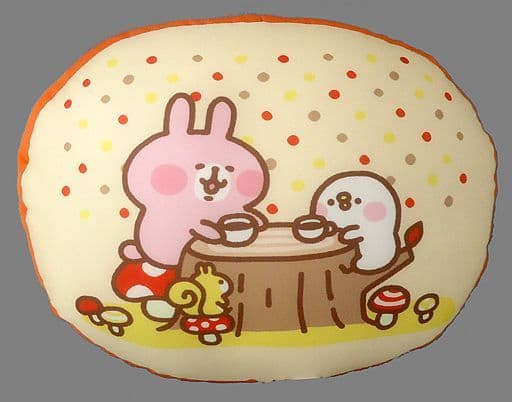 駿河屋 -<中古>ピンクのうさぎ&ピスケ ビーズクッション 「サンリオ