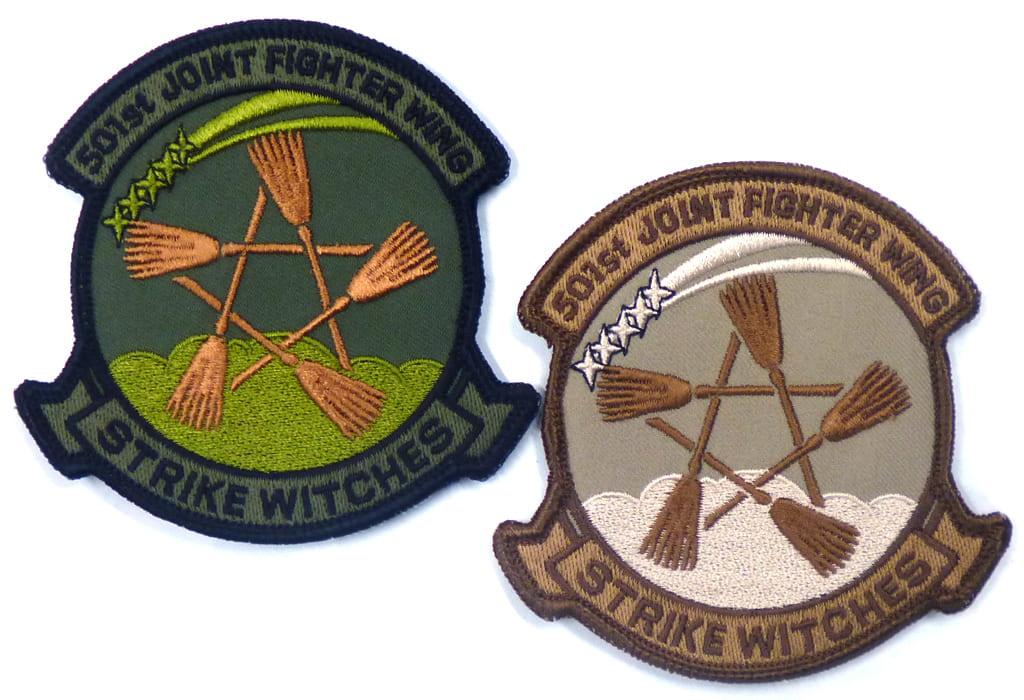 未使用 ストライクウィッチーズ 第501統合戦闘航空団 個人識別徽章 全11種