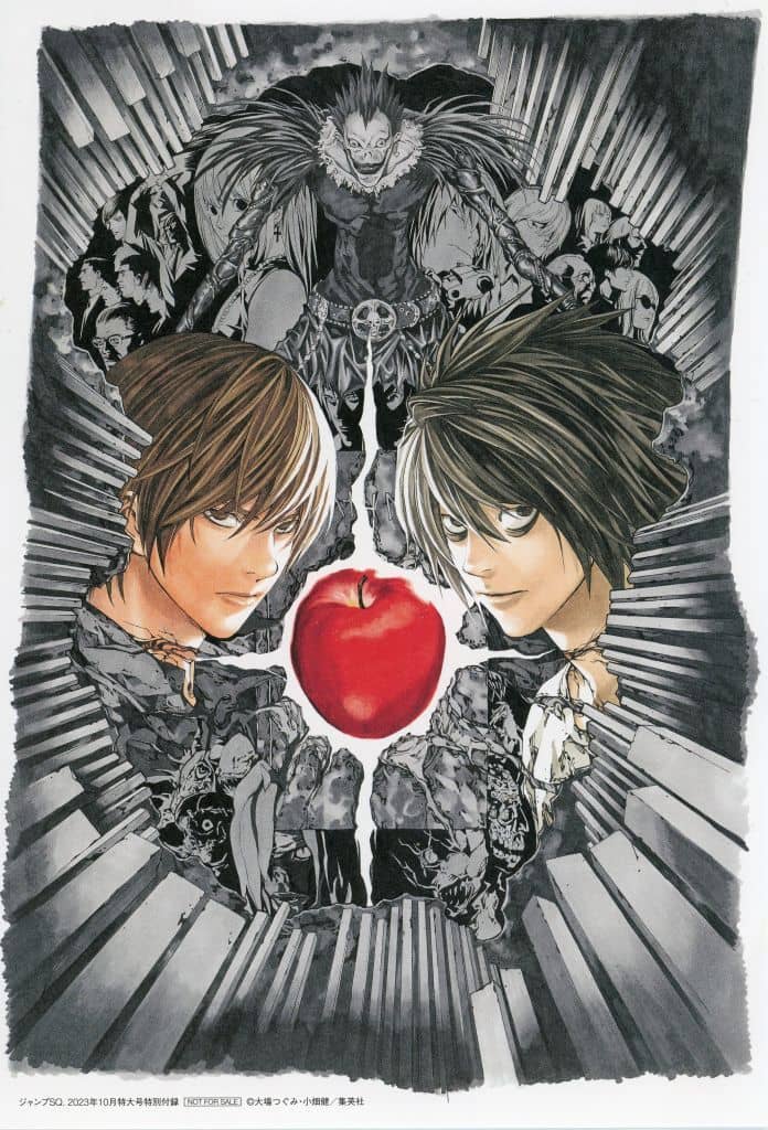 デスノート 複製原画 ジャンプ50周年記念展 - キャラクターグッズ デスノート 複製原画 ジャンプ50周年記念展 - キャラクターグッズ