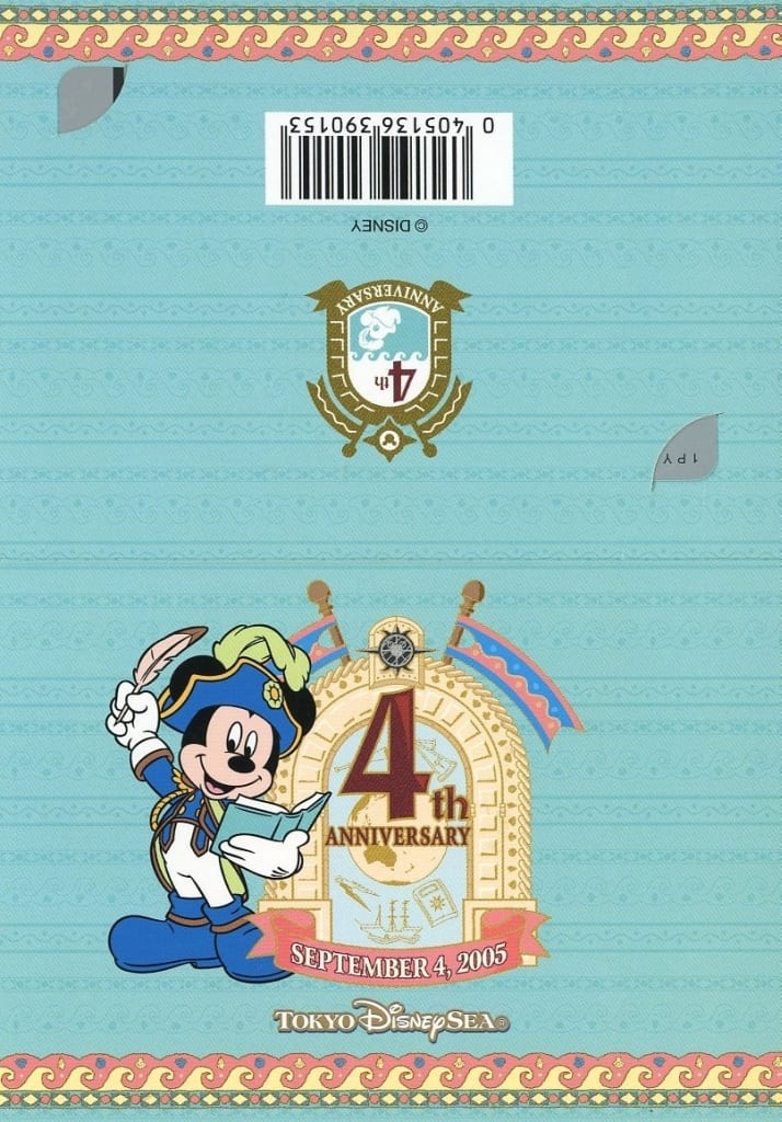 5%OFF】 レア 東京ディズニーシー 4周年記念 高級 トランプ ミッキー