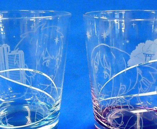 駿河屋 -<中古>立花瀧&宮水三葉 ペアグラス 「一番くじ 君の名は 駿河屋 -<中古>立花瀧&宮水三葉 ペアグラス 「一番くじ 君の名は