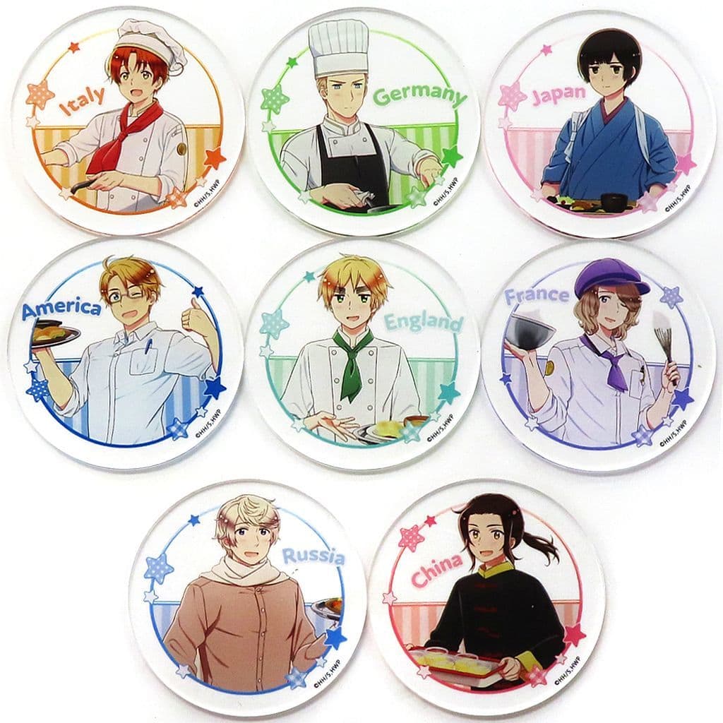 駿河屋 -<中古>全8種セット 「ヘタリア World☆Stars×SMILE BASE CAFE 駿河屋 -<中古>全8種セット 「ヘタリア World☆Stars×SMILE BASE CAFE
