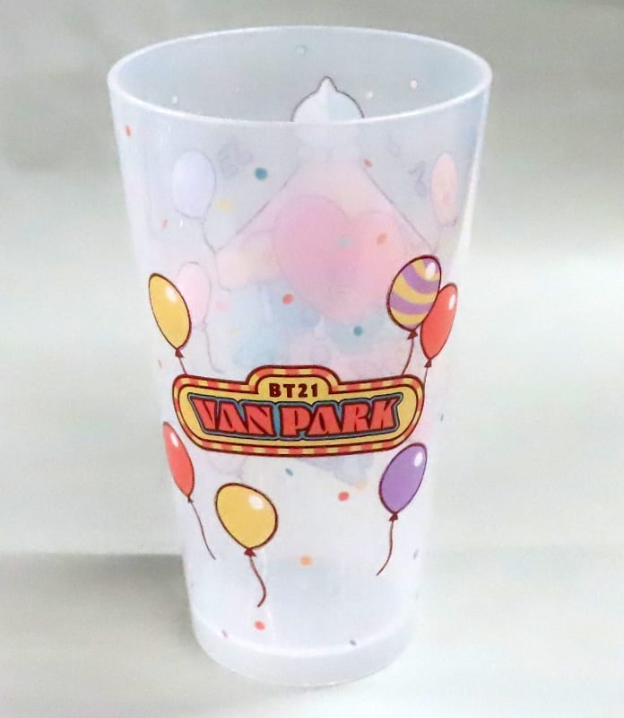 駿河屋 -<中古>TATA(ブイ) クリアタンブラー 「一番くじ BT21 VAN PARK