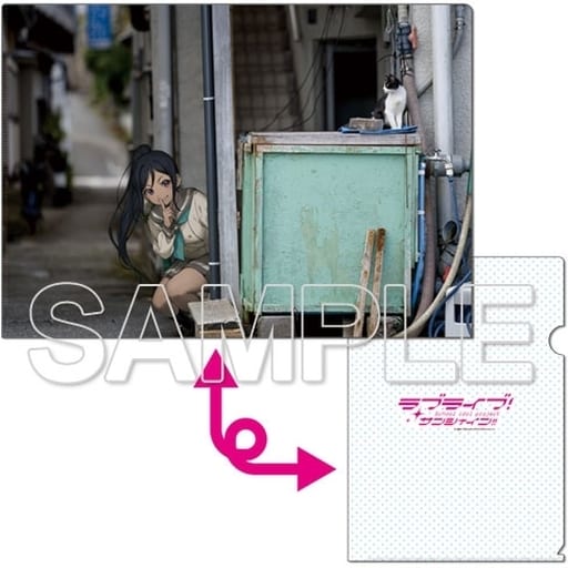 駿河屋 新品 中古 Aqours 松浦果南 2 クリアファイル ラブライブ サンシャイン クリアファイル