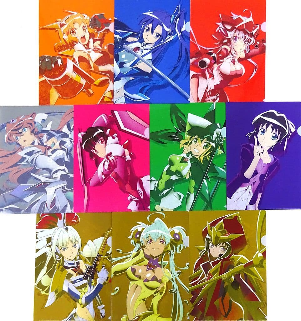 駿河屋 -<中古>集合 A4クリアファイルセット(10枚セット) 「戦姫絶唱 駿河屋 -<中古>集合 A4クリアファイルセット(10枚セット) 「戦姫絶唱