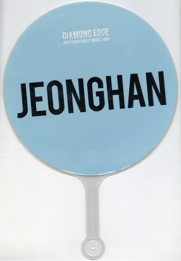 ジョンハン うちわ 「2017 SEVENTEEN 1ST WORLD TOUR 'DIAMOND EDGE ジョンハン うちわ 「2017 SEVENTEEN 1ST WORLD TOUR 'DIAMOND EDGE
