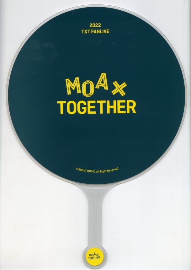 TXT トゥバ MOA X TOGETHER うちわ ヒュニンカイ